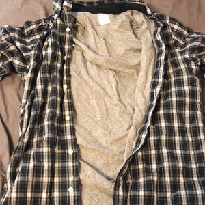 Brooks Brothers Plaid Polo Insulated Shirt